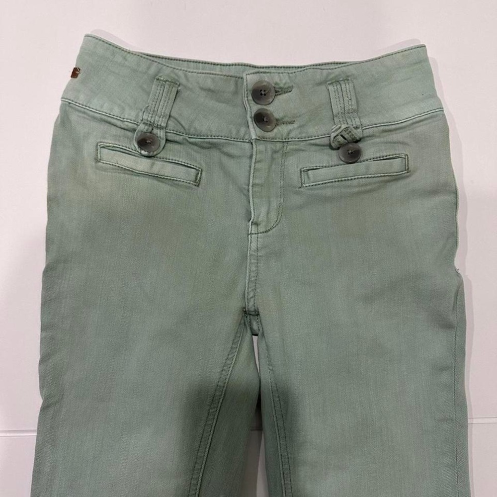 Pilcro Anthropologie Pants Flare size 25 Petite high rise flare - Picture 2 of 8